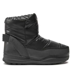 Śniegowce Bogner. Czarne buty zimowe Bogner, bez obcasa, bez zapięcia. Za 979,99 zł.