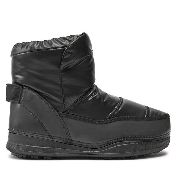 Śniegowce Bogner. Czarne buty zimowe Bogner, bez obcasa, bez zapięcia. Za 789,99 zł.