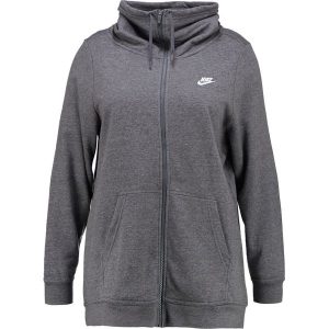 Nike Sportswear CLUB Bluza rozpinana charcoal heathr/charcoal heathr/dark grey/white. Kardigany marki Nike Sportswear. W wyprzedaży za 164,25 zł.