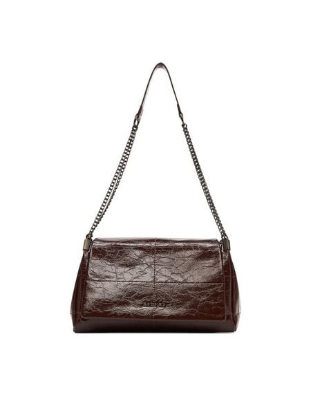 Badura Torebka C-AILA-LDA7951 Brązowy. Brązowe torebki klasyczne Badura, bez wzorów, z materiału, bez dodatków. Za 229,99 zł.