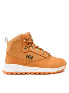 Helly Hansen Trapery Victoria 11818_724 Żółty. Żółte buty zimowe Helly Hansen, z nubiku, bez obcasa, bez zapięcia. Za 449,99 zł.