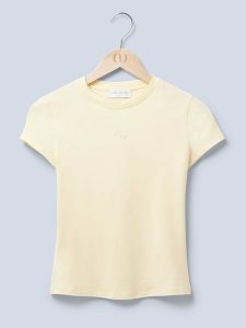 LeGer Koszulka w kolorze żółtym rozmiar: 38. Żółte bluzki LeGer, bez wzorów, bez kołnierzyka, bez ramiączek. Za 118,01 zł.