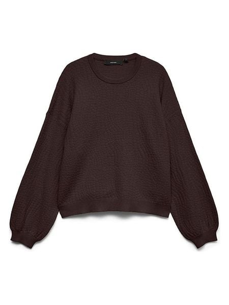 Vero Moda Sweter w kolorze brązowym rozmiar: S. Brązowe swetry oversize Vero Moda, s, bez wzorów, bez ramiączek. Za 149,95 zł.