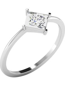 Diamant Vendôme Złoty pierścionek z diamentami rozmiar: 61. Szare pierścionki Diamant Vendôme, z diamentem, złote. Za 614,96 zł.