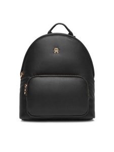 Tommy Hilfiger Plecak Popette Soft Dome AW0AW17652 Czarny. Czarne plecaki TOMMY HILFIGER. Za 519,99 zł.