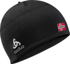 Czapka zimowa Odlo POLYKNIT FAN WARM ECO. Białe czapki ODLO, bez wzorów, z materiału, sportowe. Za 139,99 zł.
