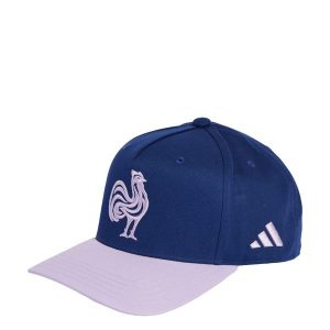 Czapka France Snapback Cap. Niebieskie czapki ADIDAS, bez wzorów, sportowe. Za 119,00 zł.