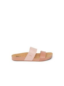 Reef Klapki "Cushion Vista" w kolorze jasnoróżowym rozmiar: 39. Różowe klapki Reef, bez wzorów, z otwartym noskiem, bez obcasa. Za 214,95 zł.