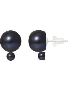 Pearline Srebrne kolczyki-wkrętki z perłami rozmiar: onesize. Niebieskie kolczyki Pearline, z perłą, srebrne. Za 130,99 zł.