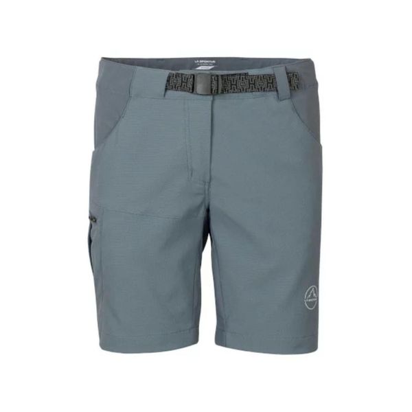 Spodenki trekkingowe damskie La Sportiva Lischana. Niebieskie spodenki sportowe La Sportiva, bez wzorów, z elastanu, sportowe. W wyprzedaży za 243,00 zł.