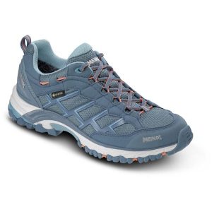 Buty trekkingowe damskie MEINDL Caribe Lady GTX, z membraną Gore-Tex. Białe buty trekkingowe MEINDL, z gore-texu, bez zapięcia. W wyprzedaży za 683,25 zł.