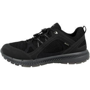 Buty do chodzenia damskie Ecco Terracruise Ll W Tex Gtx. Czarne buty trekkingowe ecco, z materiału, bez zapięcia. Za 640,50 zł.