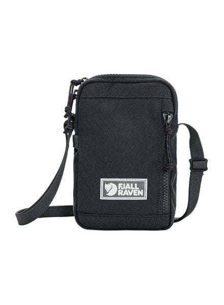 Saszetka Fjallraven Vardag Pocket Small - coal black. Czarne nerki i saszetki Fjällräven, bez wzorów, z poliamidu. Za 180,29 zł.
