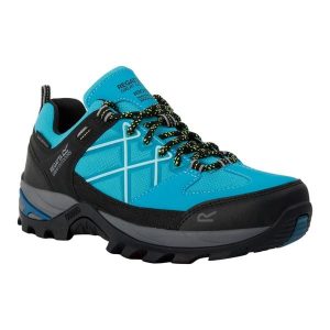 Damskie Buty Do Chodzenia Samaris III Low. Niebieskie buty trekkingowe Regatta, bez zapięcia. Za 180,99 zł.