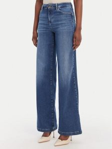 Liu Jo Jeansy UA6160 D0264 Niebieski Flare Fit. Niebieskie jeansy Liu Jo, bez wzorów, z bawełny. Za 692,99 zł.