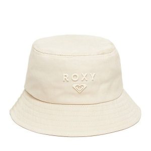 Kapelusz Roxy. Brązowe kapelusze Roxy, bez wzorów. Za 59,99 zł.