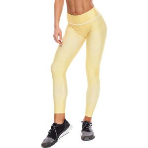 Legginsy w kolorze żółtym. Legginsy marki Haby, Mr Gugu Ms Go. W wyprzedaży za 114,95 zł.
