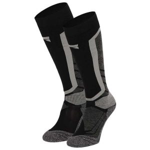 Skarpety snowboardowe Xtreme, 2 par, Multi Czarny. Czarne skarpetki XTREME SOCKSWEAR, bez wzorów. Za 151,99 zł.