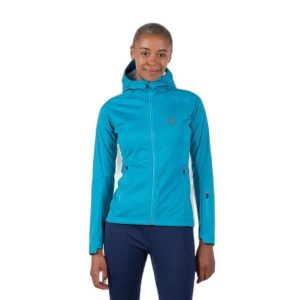 Damska kurtka narciarska z kapturem Rossignol Genetys. Niebieskie kurtki Rossignol, na zimę, bez wzorów, z kapturem, narciarskie. Za 476,46 zł.