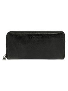 Liebeskind Berlin Skórzany portfel "Sally" w kolorze czarnym - 19 x 9 x 2 cm rozmiar: onesize. Czarne portfele Liebeskind Berlin, bez wzorów, z materiału. Za 262,29 zł.