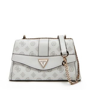Torba Guess. Białe torebki klasyczne Guess, z aplikacjami, bez dodatków. Za 379,99 zł.