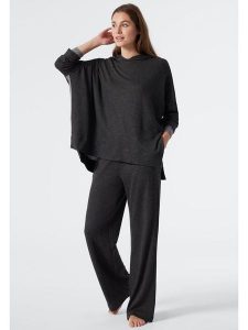 Schiesser Bluza w kolorze antracytowym rozmiar: 36. Czarne bluzy Schiesser, bez wzorów, z kapturem. Za 145,26 zł.