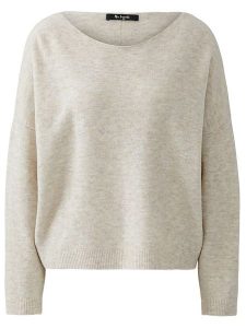 Miss Lagotte Sweter w kolorze kremowym rozmiar: 34. Brązowe swetry oversize Miss Lagotte, bez wzorów, bez ramiączek. Za 126,99 zł.