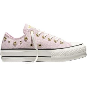 Buty sportowe Converse Chuck Taylor All Star Lift. Czerwone trampki Converse, bez wzorów, bez zapięcia. Za 590,00 zł.