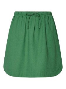 Pieces Spódnica "Tera" w kolorze zielonym rozmiar: M. Zielone spódnice Pieces, m, bez wzorów, mini. Za 79,03 zł.