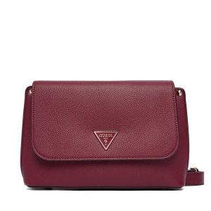 Torebka Guess. Czerwone listonoszki Guess, z aplikacjami, bez dodatków. Za 529,99 zł.