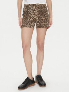 Vero Moda Szorty jeansowe Tess 10329962 Brązowy Regular Fit. Brązowe szorty Vero Moda, bez wzorów, z bawełny. Za 89,99 zł.
