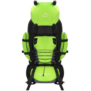 Plecak trekkingowy 90 L górski turystyczny survival. Zielone plecaki SPRINGOS. Za 79,95 zł.
