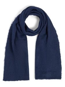 MbyM szalik z dzianiny z zawartością wełny - Sanelina Kobiety Sztuczne włókno niebieski, ONE SIZE. Niebieskie szaliki mbyM, bez wzorów, z dzianiny. Za 139,95 zł.