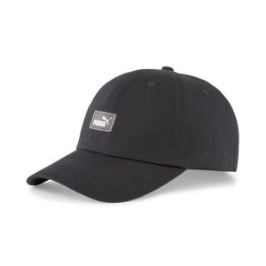 Czapka Puma Essentials III, Dla obu płci. Czarne czapki Puma, bez wzorów, z bawełny, sportowe. Za 45,09 zł.