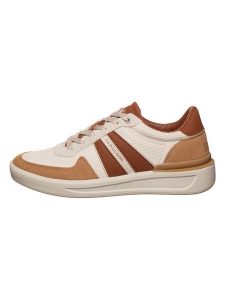 U.S. Polo Assn. Sneakersy w kolorze kremowo-jasnobrązowym rozmiar: 42. Brązowe trampki U.S. Polo Assn., bez wzorów, z materiału, bez zapięcia. Za 264,95 zł.