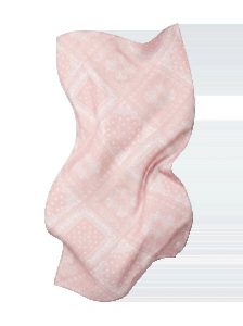 Chusta damska WINGS 180x90 cm różowy wzór bandana. Czerwone apaszki i chusty WINGS, bez wzorów, z bawełny, eleganckie. Za 59,90 zł.