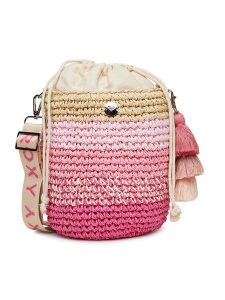 Roxy Torebka ROXY-L-004-07 Różowy. Czerwone listonoszki Roxy, bez wzorów, bez dodatków. Za 139,99 zł.