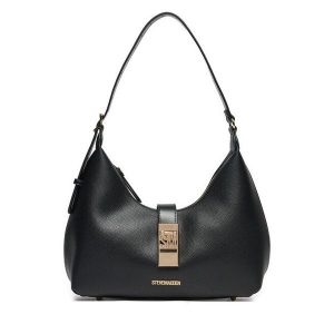 Torebka Steve Madden. Czarne torebki klasyczne Steve Madden, bez wzorów, bez dodatków. Za 319,99 zł.