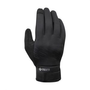 Rękawice Shimano Windstoper Insulated. Czarne rękawiczki Shimano, bez wzorów. Za 303,50 zł.