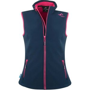 Westfjord Kamizelka softshellowa "Eldfjall" w kolorze granatowym rozmiar: XS. Niebieskie kamizelki Westfjord, xs, bez wzorów, z polaru, bez kołnierzyka, bez ramiączek, bez kaptura. Za 130,99 zł.