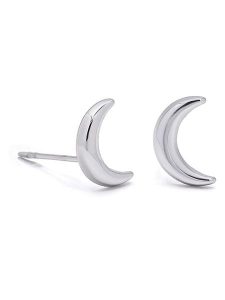 MOODE Kolczyki-wkrętki "Charlene" rozmiar: onesize. Szare kolczyki MOODE, ze stali. Za 34,99 zł.