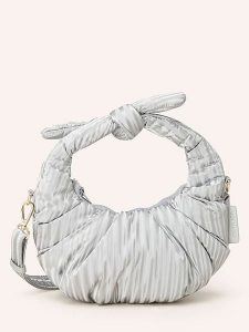 Hey Marly Torebka "Lifetime Sister" w kolorze srebrnym - 24,5 x 6,2 x 18 cm rozmiar: onesize. Szare torebki klasyczne Hey Marly, bez wzorów, z materiału, przez ramię, bez dodatków. Za 284,15 zł.