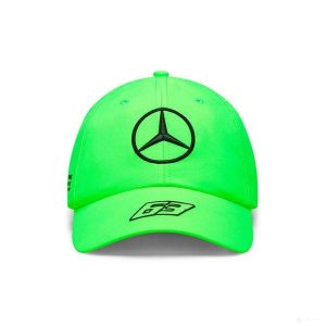 Czapka Mercedes‑AMG Petronas F1 zielona, uniwersalna. Zielone czapki OEM, bez wzorów. Za 81,43 zł.