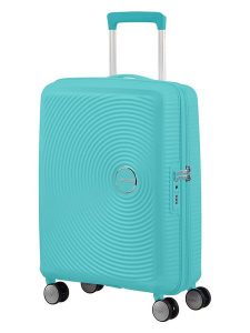 American Tourister Walizka w kolorze turkusowym - 40 x 55 x 20 cm rozmiar: onesize. Niebieskie walizki AMERICAN TOURISTER, bez wzorów, z materiału. Za 483,17 zł.