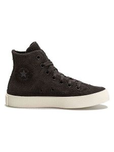 Converse Skórzane sneakersy "Chuck Taylor All Star Crafted" w kolorze antracytowym rozmiar: 39,5. Czarne trampki Converse, bez wzorów, za kostkę, bez zapięcia. Za 209,95 zł.