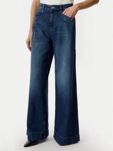 JOOP! Jeansy 263Dt32Elvira 30104372 Granatowy Flare Fit. Niebieskie jeansy JOOP!, bez wzorów, z bawełny. Za 674,99 zł.