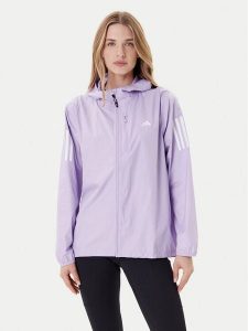 Adidas Kurtka do biegania Own The Run JX2264 Fioletowy Regular Fit. Fioletowe kurtki sportowe ADIDAS, l, bez wzorów, z syntetyku, bez kaptura, do biegania. Za 299,99 zł.