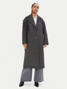 Calvin Klein Jeans Płaszcz wełniany J20J224618 Szary Relaxed Fit. Szare płaszcze Calvin Klein Jeans, na zimę, l, bez wzorów, z jeansu, bez kaptura. Za 899,99 zł.