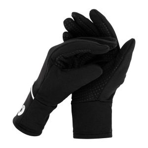 Rękawiczki trekkingowe Smartwool Active Fleece. Czarne rękawiczki Smartwool, bez wzorów. Za 169,99 zł.