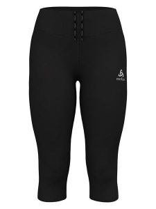 Odlo Legginsy "Essentials" w kolorze czarnym do biegania rozmiar: L. Czarne legginsy ODLO, l, bez wzorów, z materiału, do biegania. Za 173,99 zł.